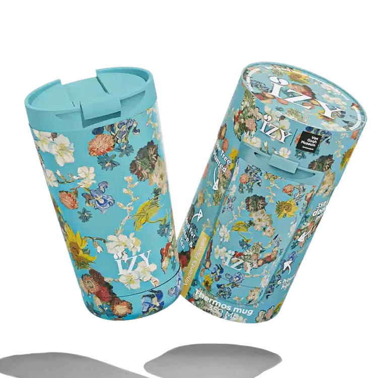 Izy thermosbeker Vincent's bloemen